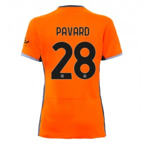 Inter Milan Benjamin Pavard #28 Tredje trøje Dame 2023-24 Kort ærmer